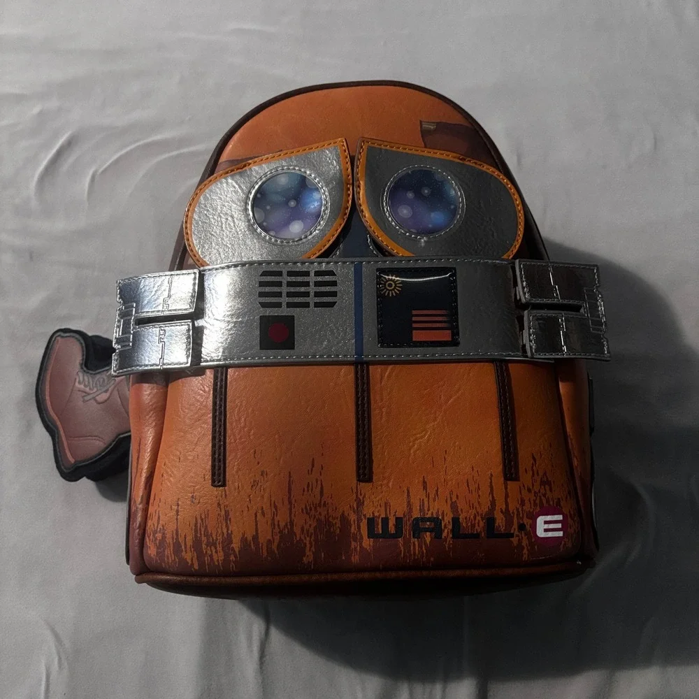 Loungefly Disney Pixar Wall-E Lenticular Mini Backpack Moving Hands Robot NWT